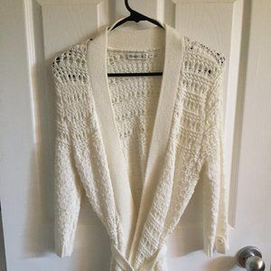 White women's cardigan